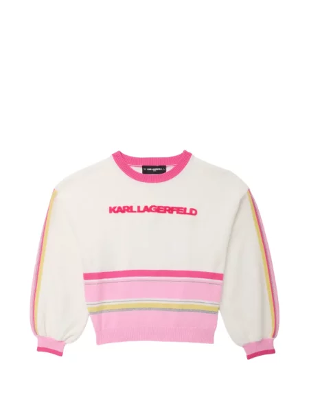 Bluza dziecięca Karl Lagerfeld biała