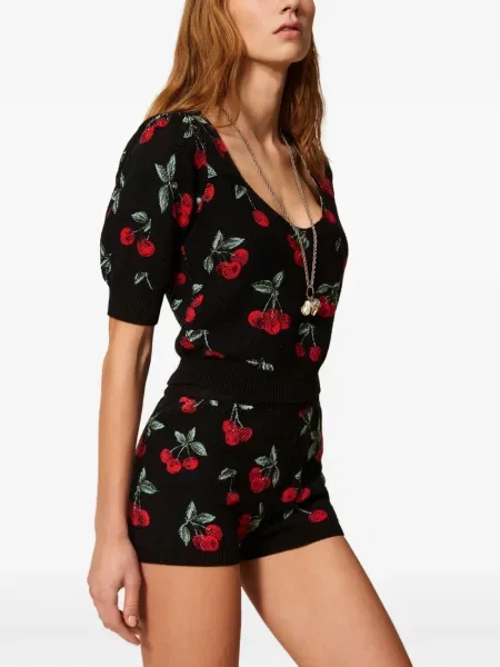 Pulover Twinset scurt negru