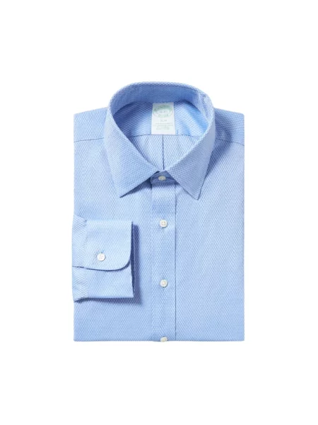 Koszula Brooks Brothers z kołnierzem niebieska