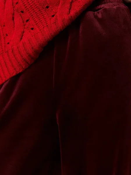 Pantaloni Twinset roșu