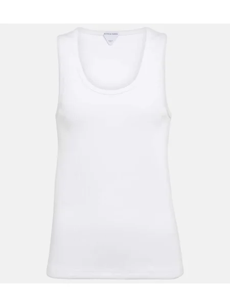 Top Bottega Veneta alb