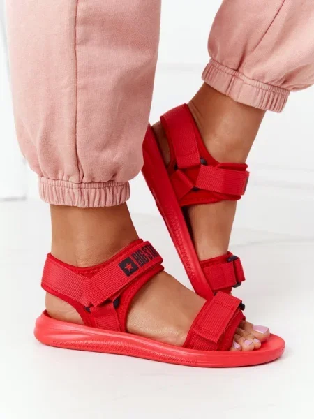 Sandali Big Star Shoes rdeča