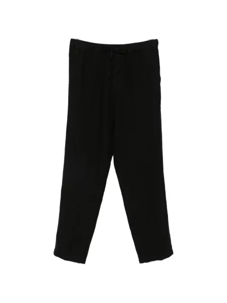 Pantaloni cu șnur 120% Lino cu cordon negru