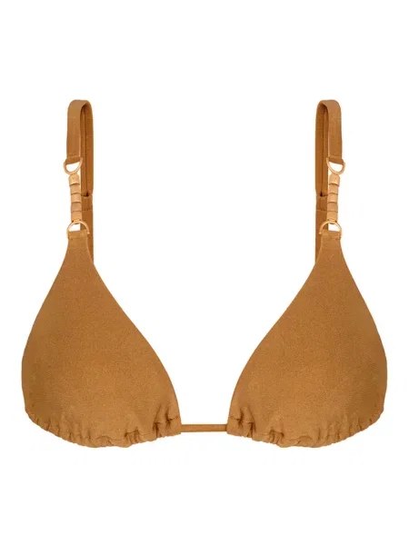 Top Lenny Niemeyer z koralikami na ramiączkach żółty