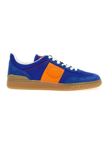 Sneakersy Valentino Garavani skórzane niebieskie