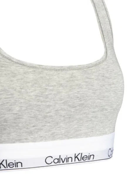Calvin Klein Underwear Podprsenka / čierna / biela sivá