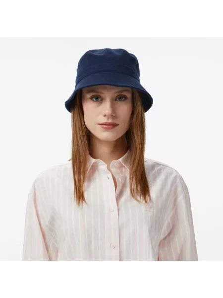 Lacoste Koszula Button-Down W Paski Relaxed Fit Jasnoróżowa różowy