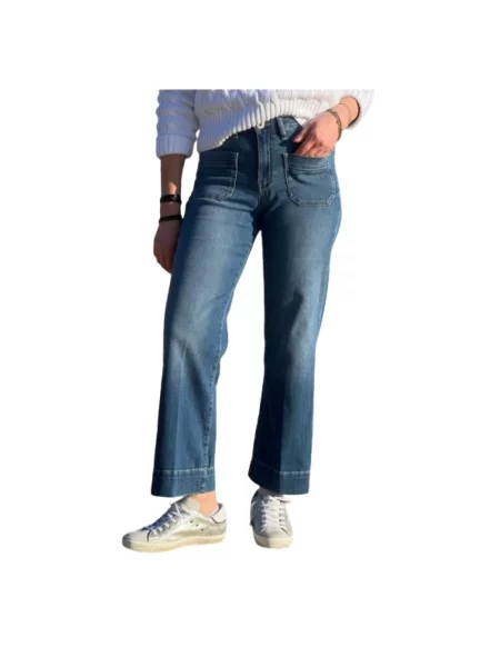 Jeansy Denim Studio niebieskie