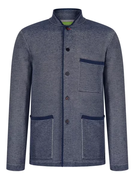 Marynarka Shanghai Tang z dżerseju niebieska