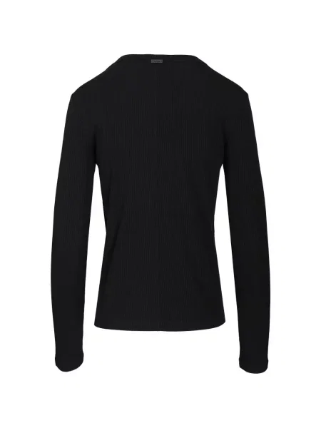 Lung tricou Max Mara tricotate albastru