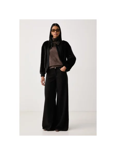Kurtka bomber Twinset czarny
