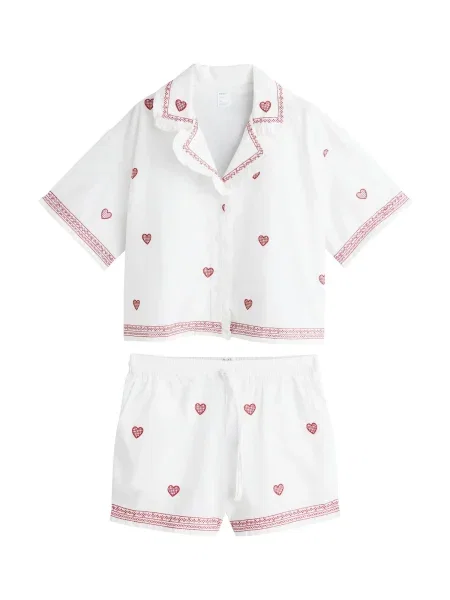 Next Pantaloni scurți roșu alb