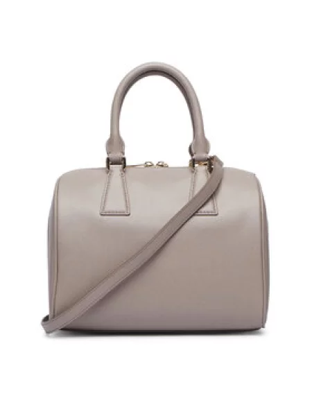 Ročna torba Furla Olivia M Boston siva