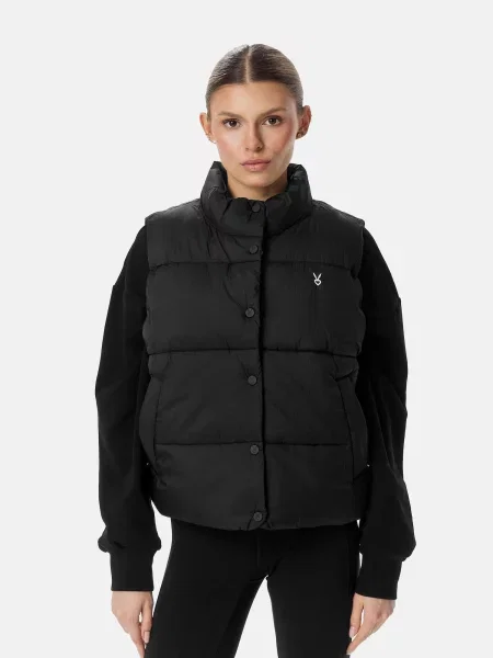 Cardio Bunny Vestă LADIES PUFFER VEST JACKET' negru