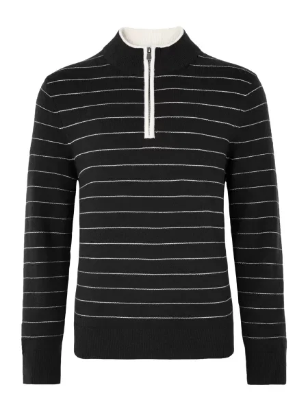 Vantory Pulover negru alb