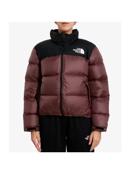 Kurtka narciarska The North Face retro brązowa