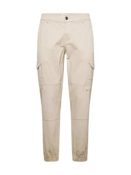 Only & Sons Pantaloni cu Carter kitt alb