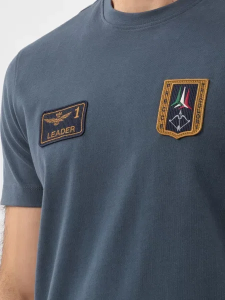 Футболка Aeronautica Militare синя