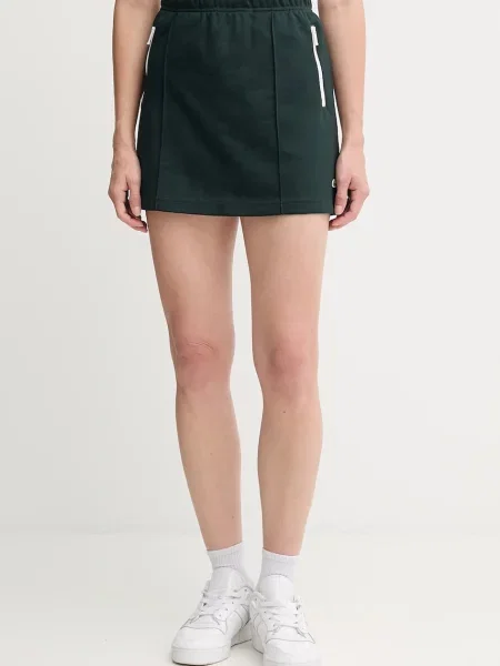 Lacoste fustă mini evazați verde