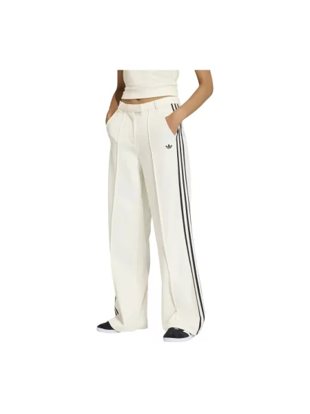 Spodnie dresowe Adidas białe