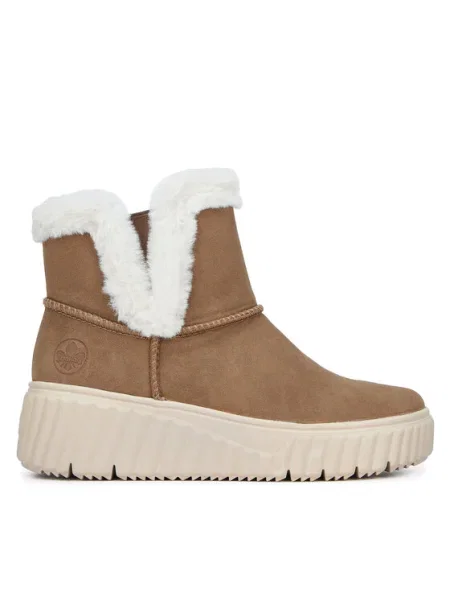 Rieker Botine maro