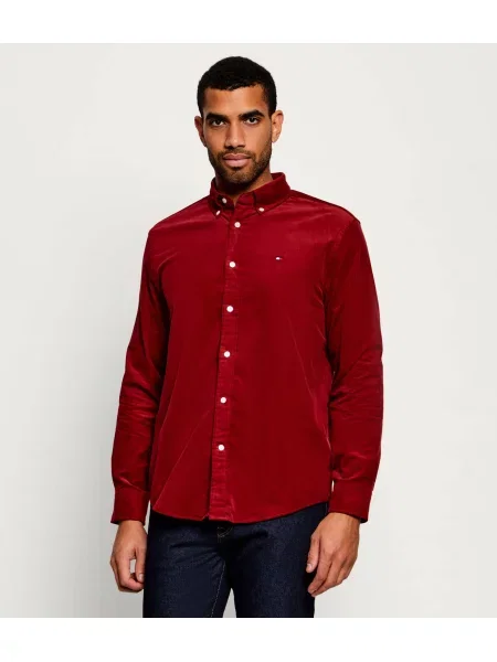 Tommy Hilfiger Ing | kordbársony piros