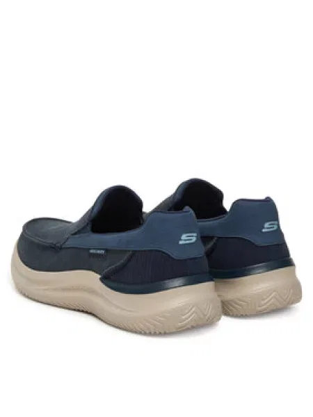 Poltopánky Skechers Relaxed Fit: Hasting Fielden Tmavomodrá
