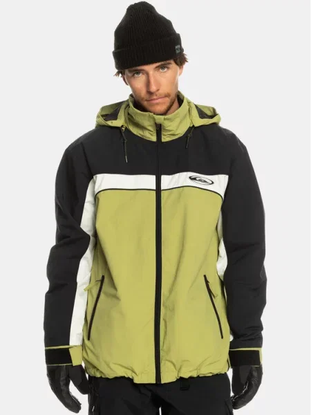 Горнолыжная куртка Quiksilver зеленая
