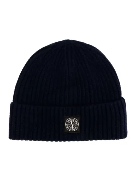 Czapka Stone Island z kamieniami niebieska