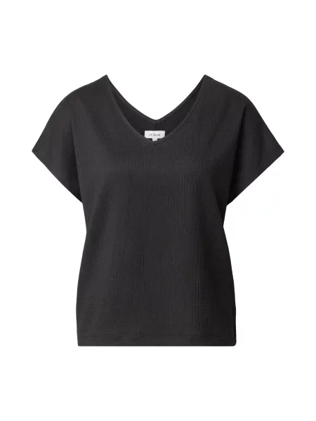 S.Oliver Tricou negru