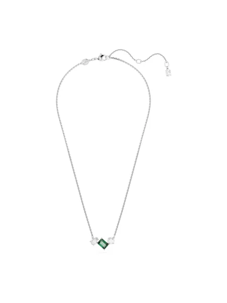 Naszyjnik Swarovski szary