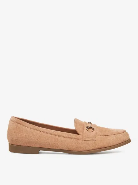 Лоуфъри с дебела подметка DeeZee бежов