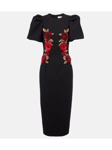 Rochie midi Rebecca Vallance până la genunchi de costum negru