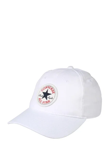 CONVERSE Pălărie roșu / negru alb