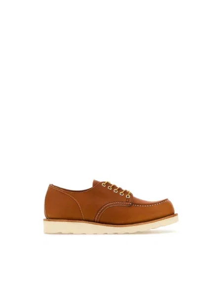 Półbuty Red Wing Shoes skórzane czerwone