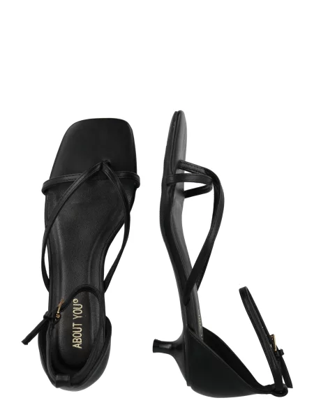 ABOUT YOU Flip-flops Enya' negru