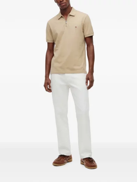 Tricou polo Tommy Hilfiger cu autograf