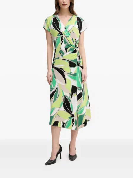 Rochie midi Joseph Ribkoff cu model floral cu imagine până la genunchi verde