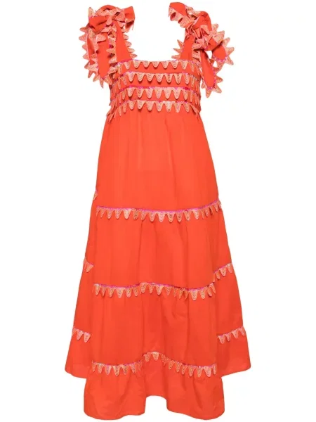 Rochie Celia B de costum roșu