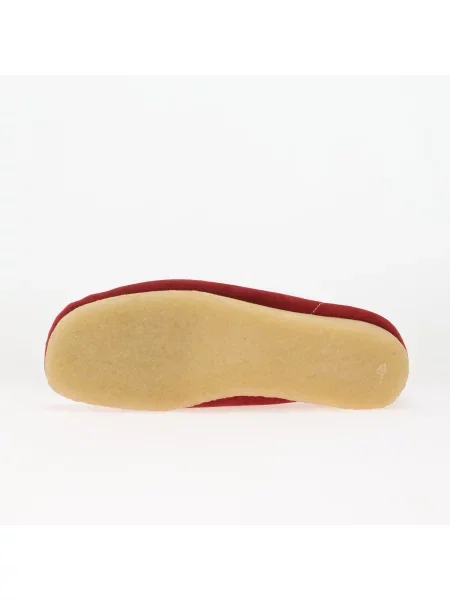 Pantofi Clarks Wallabee Red Interest 9 roșu