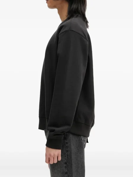 Hanorac Kenzo cu broderie cu dungi de tigru negru