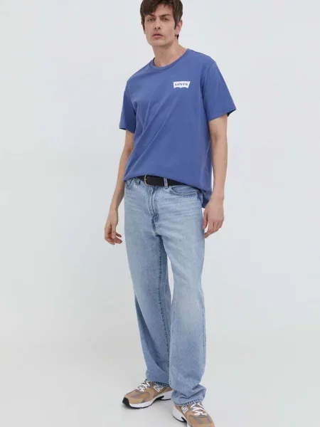 LEVI'S ® Majica / bela modra