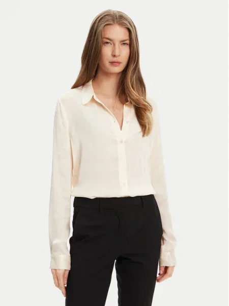 Guess Cămașă Écru roz