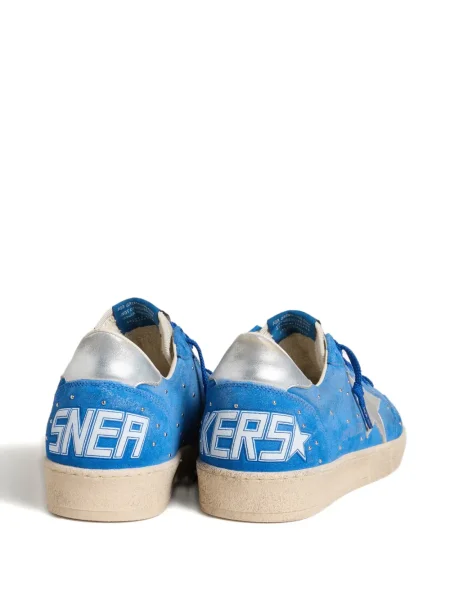 Маратонки Golden Goose Ball Star с шипове синьо