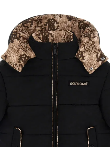Kurtka dziecięca Roberto Cavalli czarna