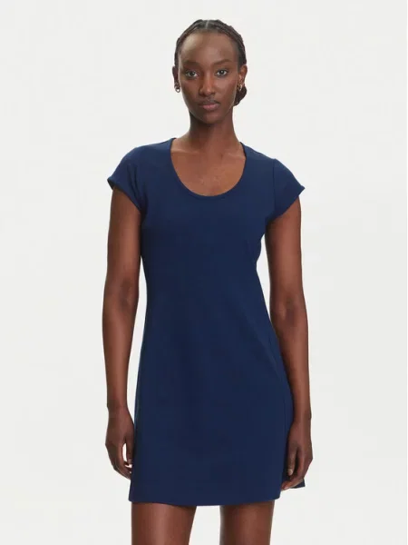 Φόρεμα καθημερινό Calvin Klein Jeans μπλε