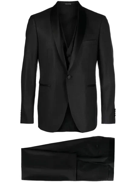 Costum Tagliatore din satin cu rever