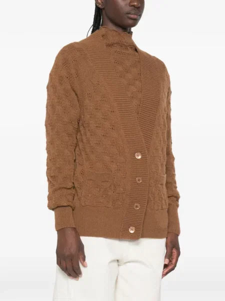 Cardigan Ermanno Scervino tricotate maro