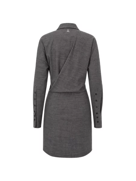 Rochie mini Patrizia Pepe plic gri