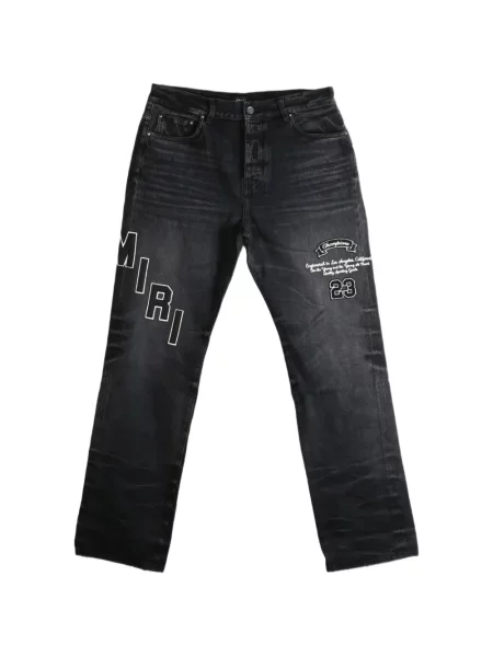 Blugi Amiri cu autograf negru